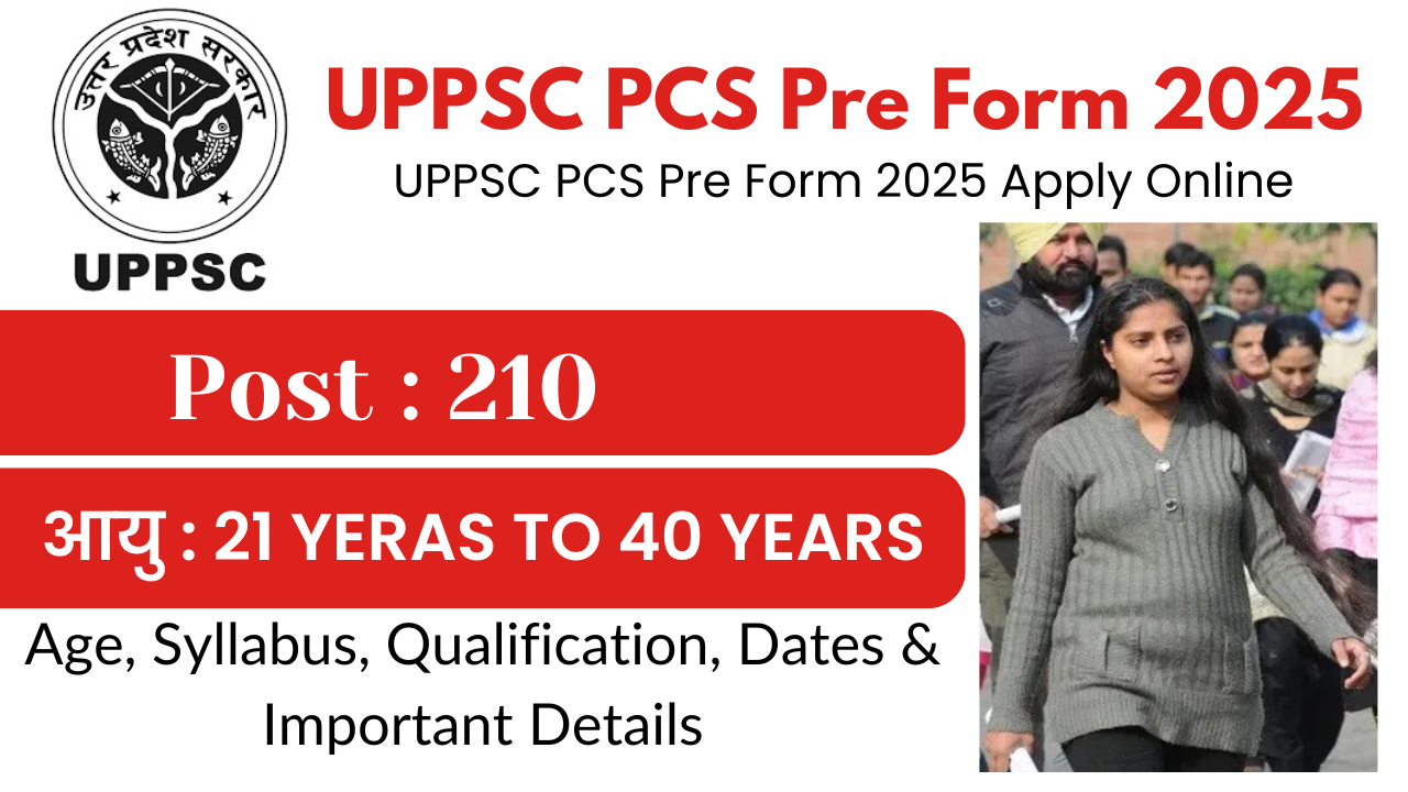 UPPSC PCS Pre Form 2025 Apply Online