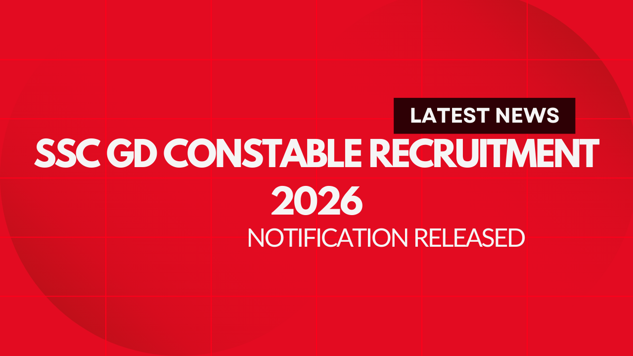 SSC GD Constable Recruitment 2026