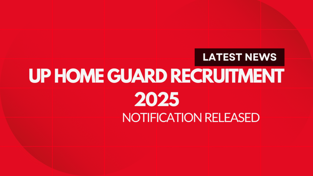 UP Home Guard Recruitment 2025